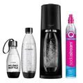 SodaStream Terra Wassersprudler Vorteilspack - Schwarz