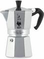 BIALETTI Moka Express 4 Tassen Espressokocher Aluminium NEU