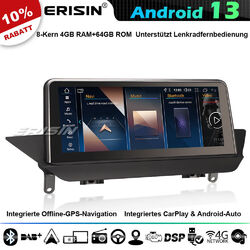 10.25" 8-Kern 64GB Android 13 CarPlay Autoradio GPS Navi für BMW X1 E84 CIC DAB+