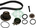 INA 530 0004 30 Wasserpumpe + Zahnriemensatz für OPEL Astra G CC (T98)