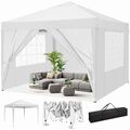 Faltpavillon Pavillon 3x3 m Gartenzelt Partyzelt Stabil Faltbar Wasserdicht Zelt