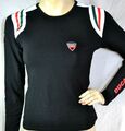 original DUCATI SHIRT LANGARM Größe XL neu NEW tag schwarz longsleeve labelprint