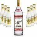 Moscow Mule Set - Stolichnaya Vodka 1L (40% Vol) + 6x Fever Tree Ginger Beer 20