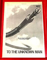 Vangelis To The Unknown Man Vintage ORIG 1978 Presse/Magazin WERBUNG Postergröße