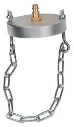 KS TOOLS Universal-Entlüfterstutzen-Adapter mit Kette zur Bremsentlüftung