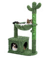 PAWZ Road Kratzbaum Kaktus Kletterbaum Katzenbaum Katzenkratzbaum Stabil 102 cm