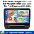 2+64GB Für Fiat Ducato 2006-2023 Android 13 Autoradio Navi Apple CarPlay +Kamera