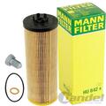 MANN ÖLFILTER+SCHRAUBE passend für AUDI A4 B5+B6+B7 A6 4B A8 4D VW PASSAT 3B