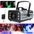 U`King 1200W RGB Nebelmaschine RGB LED Bühnenlicht Rauch Vertikal Upspray Effekt