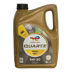 5 Liter TOTAL Quartz INEO MDC 5W-30 Motoröl 5W30 MERCEDES 229.52 GM OPEL C2 C3