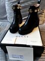 Original Gucci Marmont Stiefeletten Gr. 37,5 Absatz Strass 37 1/2