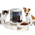 2-in-1 Futterautomat Katze Automatischer Futterspender für Katzen Hund Haustiere