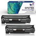 2 XXL Toner für HP LaserJet Pro M12a Pro M12w MFP M26a MFP M26nw M26 CF279A 79A