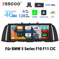 DAB+ 10.25" 6+128GB Android 13 Autoradio GPS Navi 4G Carplay für BMW F10 F11 CIC