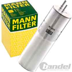 MANN FILTER KRAFTSTOFFFILTER passend für VW T5 BUS MULTIVAN 2.5 TDI