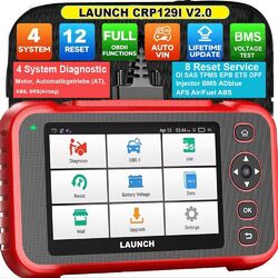 2025 Launch CRP129i V2.0 Profi KFZ Diagnosegerät Auto OBD2 Scanner TPMS EPB SAS