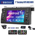 Android 13 Apple Carplay Autoradio GPS RDS DAB+ Für BMW 3er E46 M3 Rover 75 MGZT