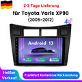 Android 13 Für Toyota Yaris XP90 2005-2012 9'' Autoradio GPS Navi WIFI BT 6+128G