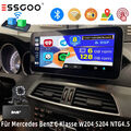 10.25'' DAB 128G für MERCEDES-BENZ W204 S204 NTG4.5 Android 13 Autoradio CarPlay