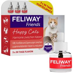 FELIWAY FRIENDS 3 x 30 Tage Vorteilspack Refill Nachfüller - DHL Versand free!