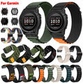 Für Garmin Fenix 7 7X 6 6X Epix Pro 5 5X Plus 3 HR Quick Fit Nylon Sport Armband