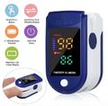 Finger Oximeter Pulsoximeter Sauerstoff Puls Blut Messgerät SpO-2 Pulsoxymeter