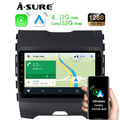 2+32GB Android 13 Autoradio GPS Navi Carplay Für Ford Edge 2015-2018 WiFi  BT