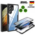 Handyhülle Für SamsungS23 S22 Plus Ultra A54 A53 Klar 360°Schutz Full Cover Etui