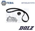 KD018 ZAHNRIEMEN-SATZ KIT SET + WASSERPUMPE DOLZ FÜR RENAULT MEGANE I,MEGANE