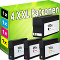 Set 4x TINTE für HP 950XL 951XL OfficeJet 251dw 276dw 8100 8600 8610 8615 8620