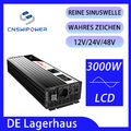 wechselrichter 3000 watt reiner sinus 12V/24V/48V to 230v ac power inverter