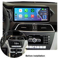 12.3" Carplay Autoradio 4G+64G für Mercedes Benz C-Klasse W204 S204 11-14 NTG4.5