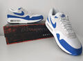 Nike Air Max 1 86 OG White Royal Blue Größe 42 weiß blau DO9844 101