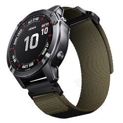 Für Garmin Fenix 8 7 7X 6 6X 5 5X Plus 3 Tactix Epix Pro Quickfit Nylon Armband