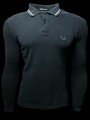 FRED PERRY Herren Polo Poloshirt Lomg Longsleeve Stretch & Light