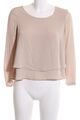 ZARA BASIC Langarm-Bluse Damen Gr. DE 34 pink Business-Look