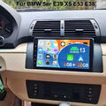 Für BMW 5er E39 X5 E53 E38 Android 13 6+128G Autoradio Carplay GPS NAVI WIFI RDS