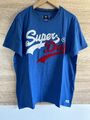 T-Shirt von Superdry Gr. XL Blau