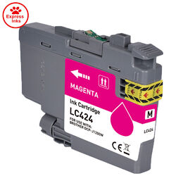 LC424 Tintenpatrone passend für Brother DCP-J1200W DCP-J1200WE SET