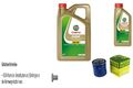 MANN-FILTER Ölfilter 6L CASTROL EDGE 5W-30 M für Lancia Zeta 2.0 Turbo 1900