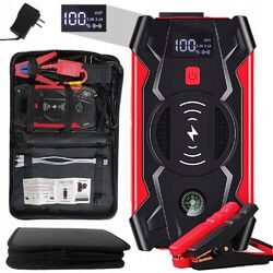 Auto Starthilfe Jump Starter KFZ Powerbank 20000mah Batterie Ladegerät Booster