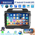 9" 4+64G Android 13 Für Kia Sportage 2010-16 Autoradio Carplay GPS WIFI RDS +KAM