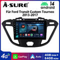 Android14 CarPlay 8 Core 4+64G Für Ford Transit Tourneo Custom Autoradio GPS NAV