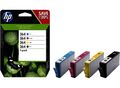 HP 364 4-pack Black/Cyan/Magenta/Yellow Original Ink Cartridges