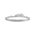 Thomas Sabo Sterlingsilber Charm Armband mit klassischer Bar