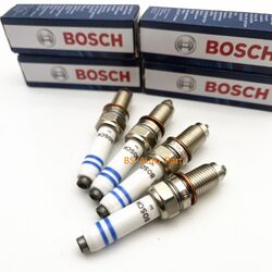 4x Bosch Zündkerzen 0241145523 Für VW Golf 7 Passat Polo 1.2 Audi A1 A3 A4 Q2 Q3