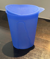 Tupperware 3216 Saft- und Milchkanne 1 Liter Blau Kippdeckel neu Junge Welle