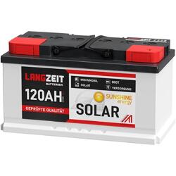 120Ah 12V USV-Batterie Wohnmobil Boot Camping Schiff Solar Batterie 100Ah