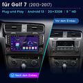 32G Für Golf VII 7 Variant 2013-2017 Autoradio Android 13 Navi GPS CarPlay