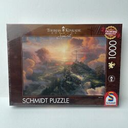 Schmidt Spiele 59679 Thomas Kinkade Spirit Das Kreuz 1000 Teile Puzzle